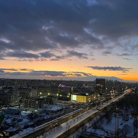 Apartament Skyscrapper Z Widokiem Na Panorame Warszawy Warsaw Ngoại thất bức ảnh