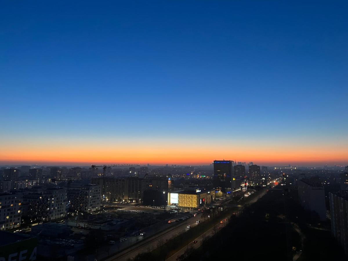 Apartament Skyscrapper Z Widokiem Na Panorame Warszawy Warsaw Ngoại thất bức ảnh